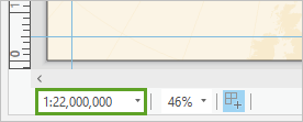 Scale set to 1:22,000,000.