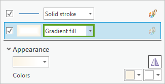 Gradient fill