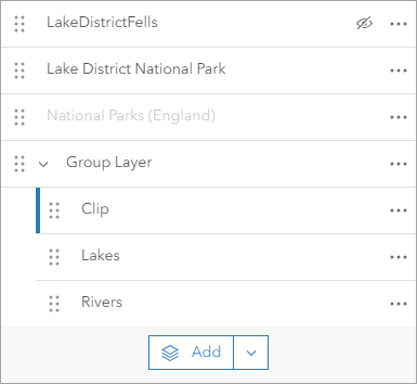 Clip layer placed inside Group Layer