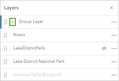 Expand button next to Group Layer