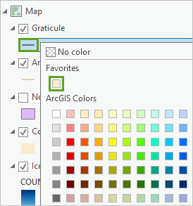 رنگ زمین در لیست علاقه مندی ها رنگ زمین در لیست علاقه مندی ها
