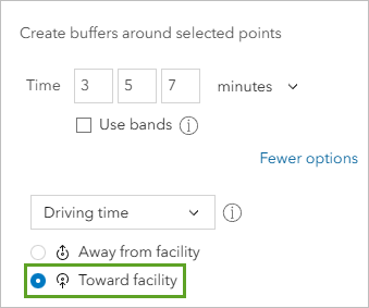 Toward facility option