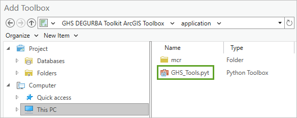 GHS_Tools toolbox