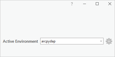 Active Environment is arcpydap.