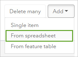 Add space use types from spreadsheet