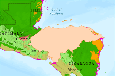 Honduras polygon