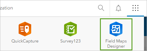 Select Field Maps from the app launcher.