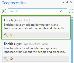 Enrich search results