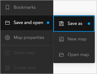 Save option on Contents toolbar