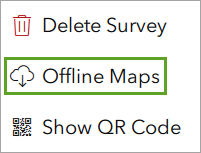 Offline Maps option