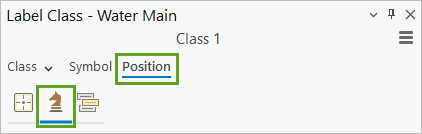 Position and Fitting strategy tabs in the Contents pane