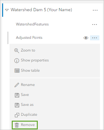 Remove the Adjusted Points layer.
