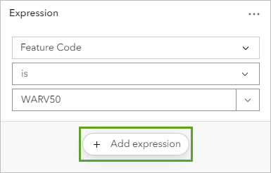 Add another expression option.