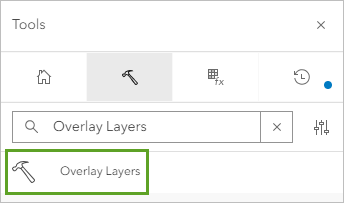 Overlay Layers tool