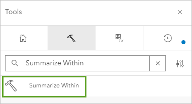 Summarize Within tool