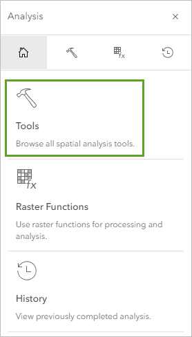 Open Analysis tools.