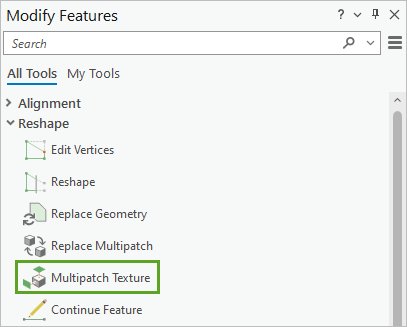 Multipatch Texture tool