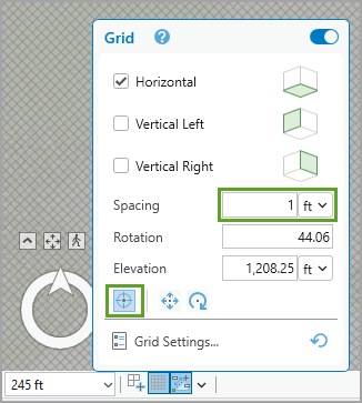 Grid settings