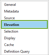 Elevation tab