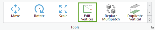 Edit Vertices tool