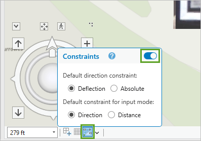 Dynamic constraints enabled
