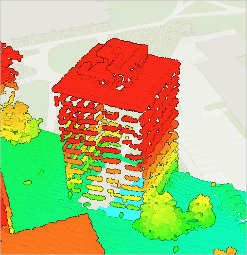 Lidar for Oswald Tower