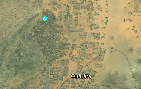 Imagery of the town of Pate