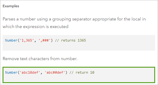 Example from the function documentation