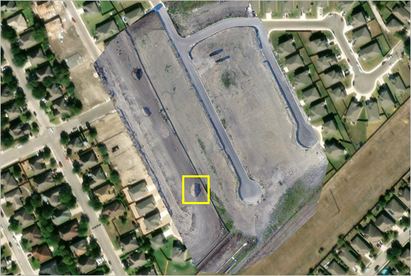 Location of the largest stockpile