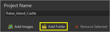 Add Folder button