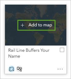 Rail Line Buffers layer