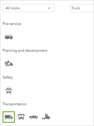 Truck icon