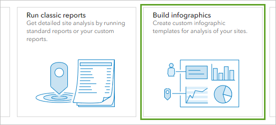 Build infographics option