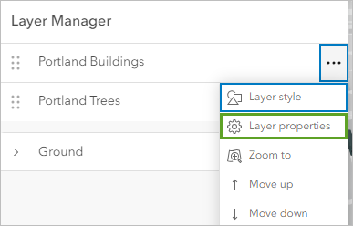 Layer properties