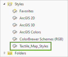 Styles folder with Tactile_Map_Styles included