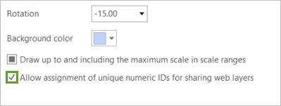 allow assignment of unique numeric ids arcgis pro