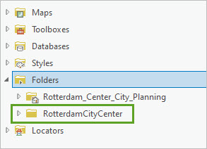 Folder connection added