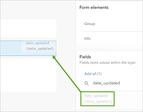 date_updated field added to form