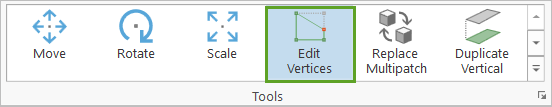 Edit Vertices tool
