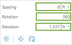 Grid properties pane settings