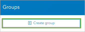 Create group