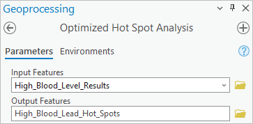 Input and Output features set