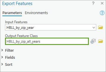 Output Feature Class