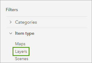 Layers filter