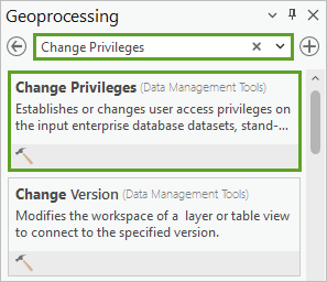 Search results for Change Privileges