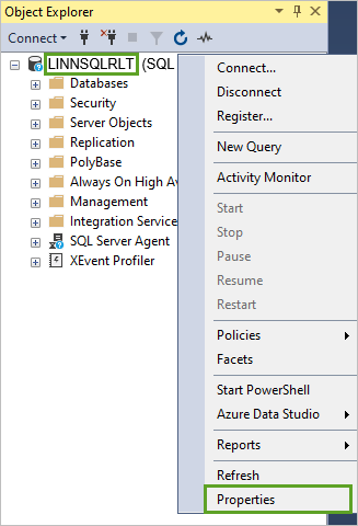 Instance properties