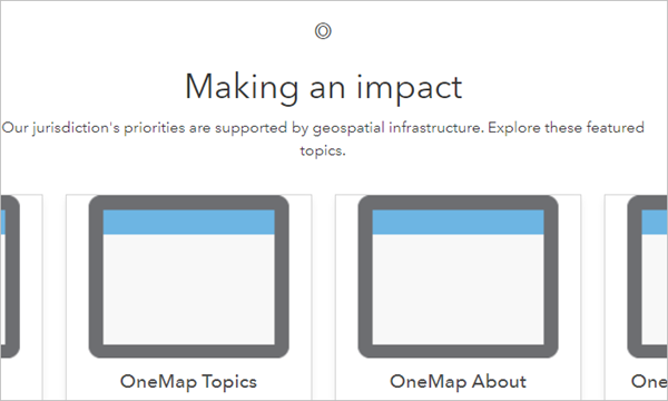 Making an impact section