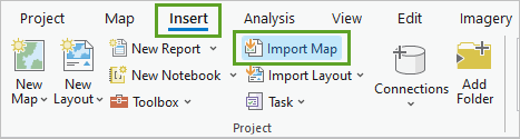 Import Map button
