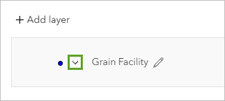 Arrow for the Grain Facility layer