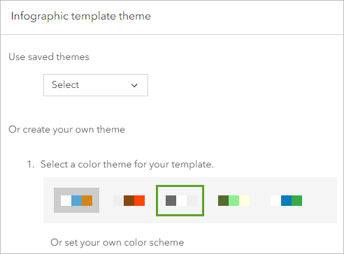 Grayscale color theme